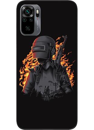 Оригінальний чохол для xiaomi redmi note 10 з картинкою pubg