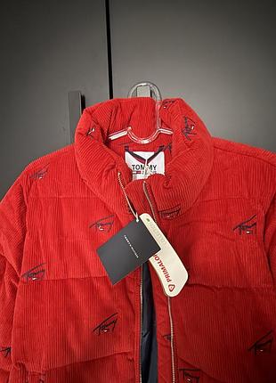Куртка зимова вельвет tommy hilfiger