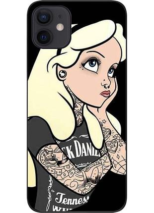 Силіконовий чохол бампер для iphone 12 з картинкою попелюшка