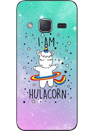 Силіконовий чохол для samsung galaxy j2 j200 з картинкою єдиноріг