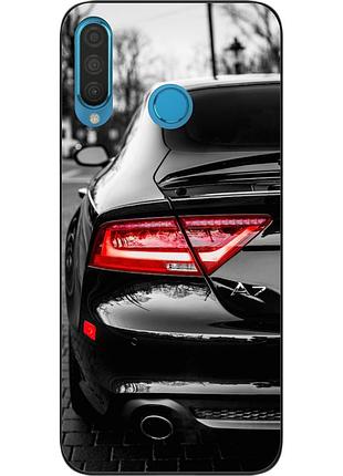 Чехол силиконовый для huawei p30 lite с картинкой авто