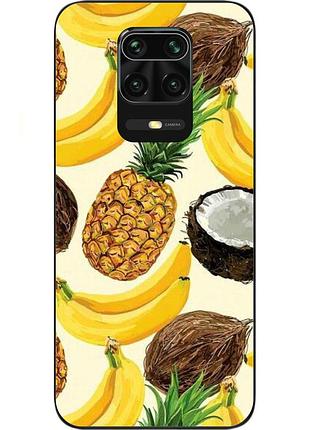 Чехол силиконовый для xiaomi redmi note 9s / note 9 pro с картинкой фрукты