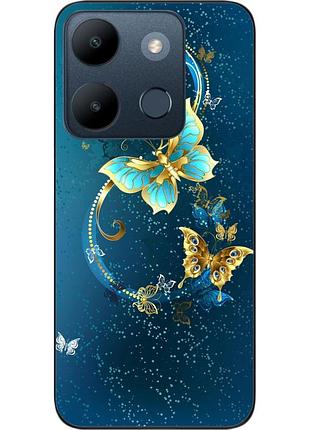 Оригинальный чехол epik для infinix smart 7 с картинкой бабочки