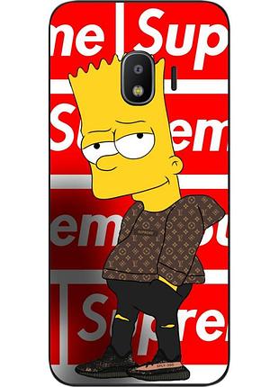 Силіконовий чохол для samsung j2 2018 galaxy j250 з картинкою сімпсон