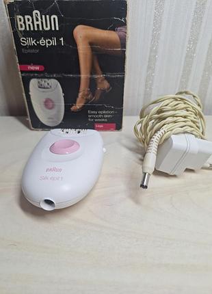 Сетевой эпилятор braun silk epil 1
