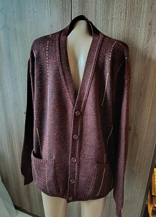 Кардиган мужской louie james pp l/xl трикотаж/акрил