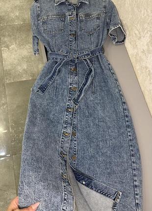 Джинсова сукня стпейч denim s 3