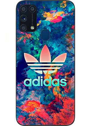 Оригінальний чохол для samsung m31 galaxy m315f з картинкою adidas