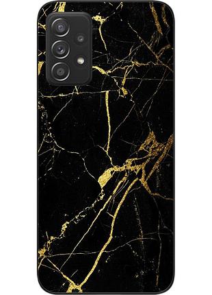 Силіконовий чохол бампер для samsung a52 galaxy a525f з картинкою мармур