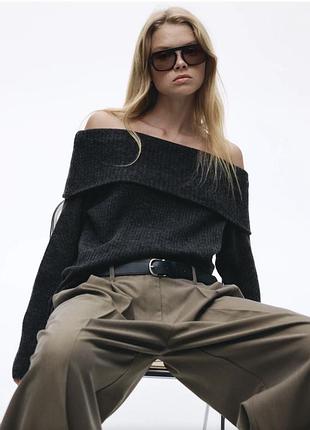 Светр із відкритими плечима h&m