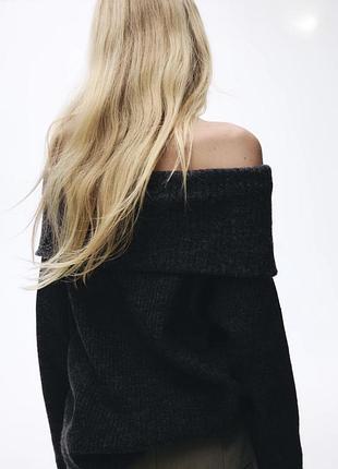 Светр із відкритими плечима h&m 3