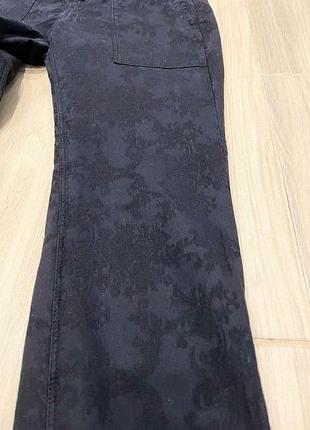 Ліоцелл + бавовна джинси zara basic з візерунком 9