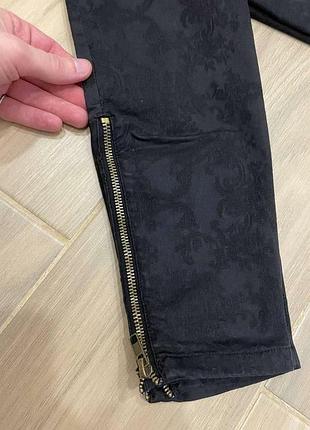 Ліоцелл + бавовна джинси zara basic з візерунком 8