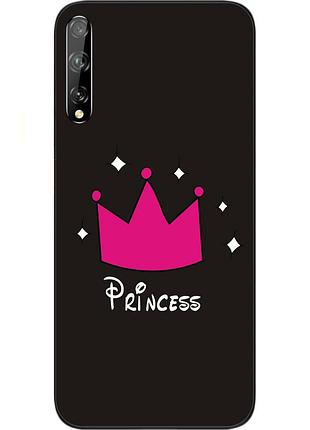 Оригінальний чохол для huawei p smart s з картинкою принцеса