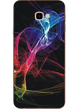 Бампер силіконовий чохол для samsung galaxy j4 plus 2018 з картинкою яскраві розлучення