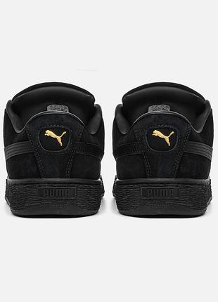 Puma suede xl black 4