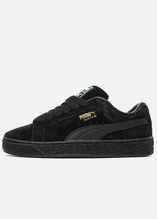 Puma suede xl black 5