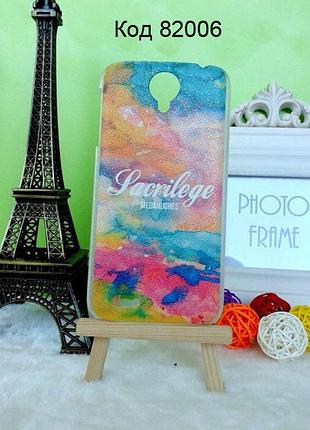 Чехол на lenovo s820 оригинальная панель накладка с рисунком art.82006