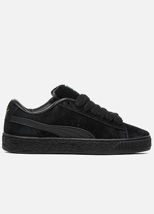 Puma suede xl black 4