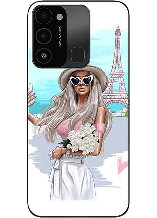 Оригинальный чехол для tecno spark 8c с картинкой селфи