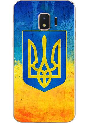 Силиконовый чехол с рисунком для samsung j2 core galaxy 2018 с картинкой герб