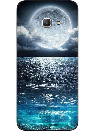 Чохол силіконовий для samsung j7 prime galaxy g610 з картинкою місяць