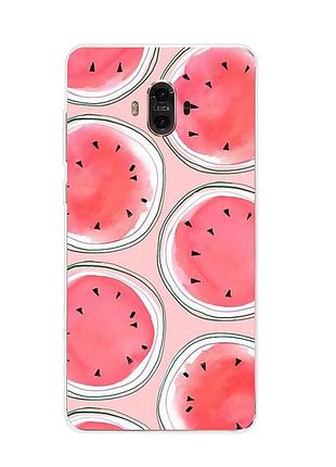 Оригінальний чохол накладка для huawei mate 10 з картинкою кавун