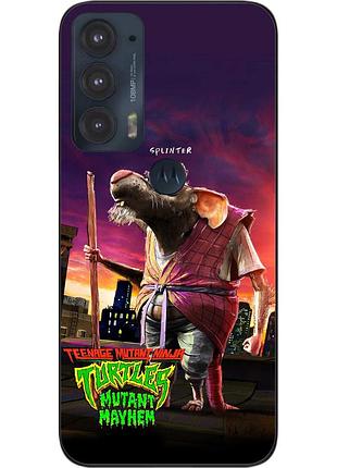 Силіконовий чохол epik для motorola edge 20 з картинкою сплінтер