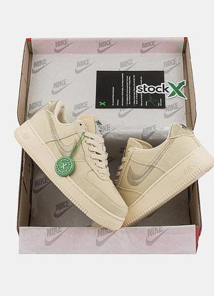 Nike air force 1 low stussy fossil