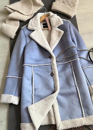 Новая классная дубленка oversize