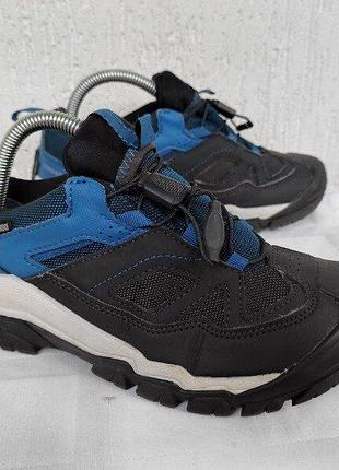 Трекинговые кроссовки quechua crossrock waterproof р.34