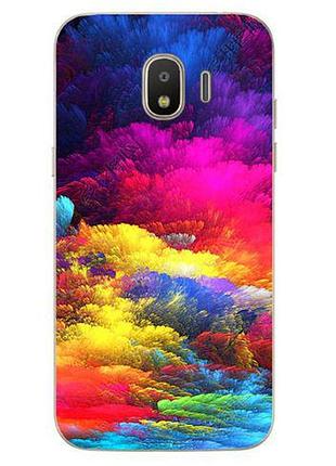 Оригинальный tpu чехол с картинкой для samsung j2 2018 galaxy j250 сказочное небо