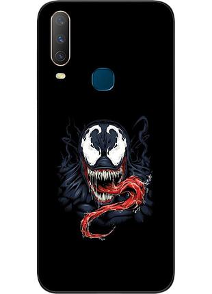 Силіконовий чохол для vivo y17 з картинкою веном