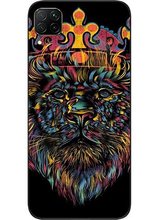 Силиконовый чехол для huawei p40 lite с картинкой король лев