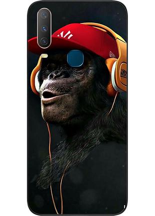 Оригинальный чехол для vivo y17 с картинкой шимпанзе