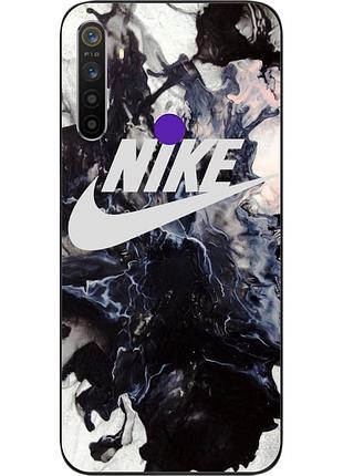 Силиконовый чехол для realme 6i с картинкой nike
