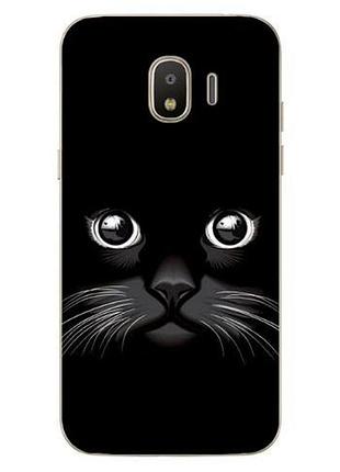 Чохол з картинкою (силікон) для samsung j4 2018 galaxy j400 мордочка