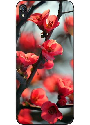 Чохол силіконовий для vivo y1s з картинкою сакура