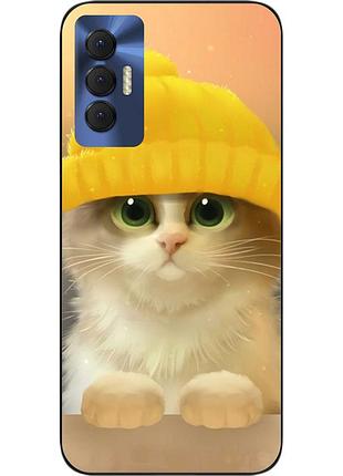 Силіконовий чохол для tecno spark 8p з картинкою