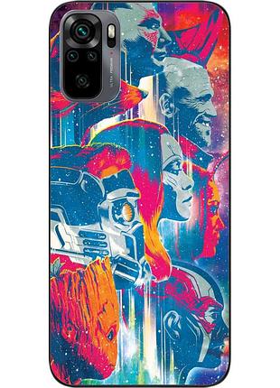 Силіконовий чохол epik для xiaomi redmi note 10s з картинкою стражі галактики арт