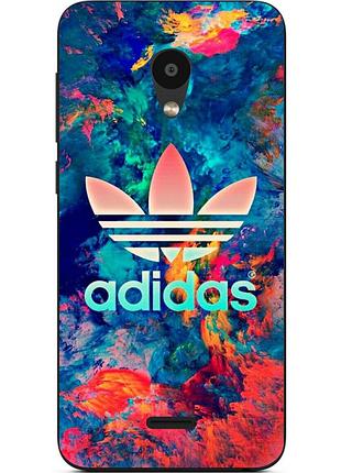 Оригінальний чохол накладка для meizu c9 з картинкою adidas 2