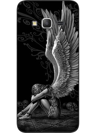 Силіконовий чохол бампер для samsung galaxy j2 prime g532 з картинкою ангел
