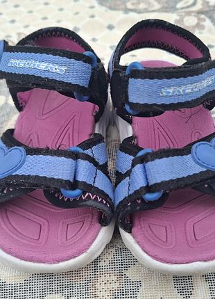 Сандалі skechers 23р., для дівчинки 2