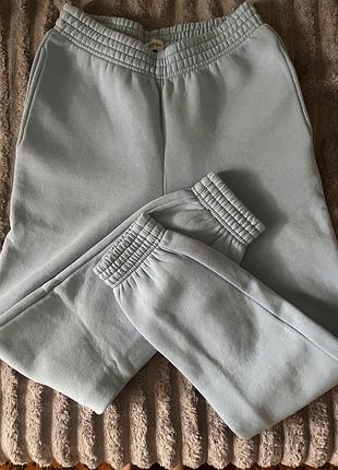 Джогери блакитні на флісі casual trend розмір л