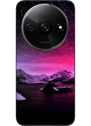 Силиконовый чехол бампер epik для xiaomi redmi a3 с картинкой звезды