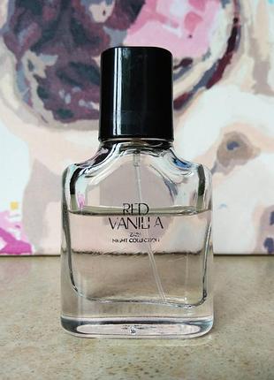 Zara red vanilla туалетная вода для женщин 20 мл.