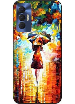 Силіконовий чохол для tecno spark 8p з картинкою