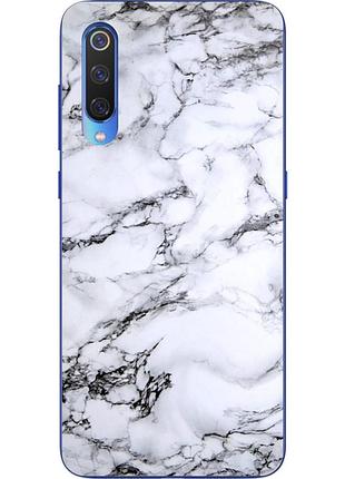 Бампер силіконовий чохол для xiaomi mi 9 з картинкою мармур