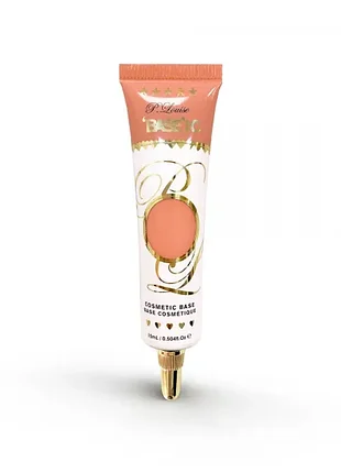 Цветная база праймер под тени p.louise colored base eyeshadow primer в оттенке pretentious peach