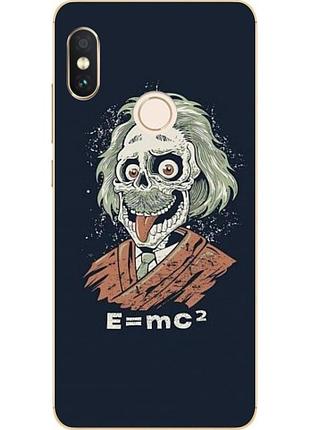 Чехол силиконовый для xiaomi redmi note 5 с картинкой формула